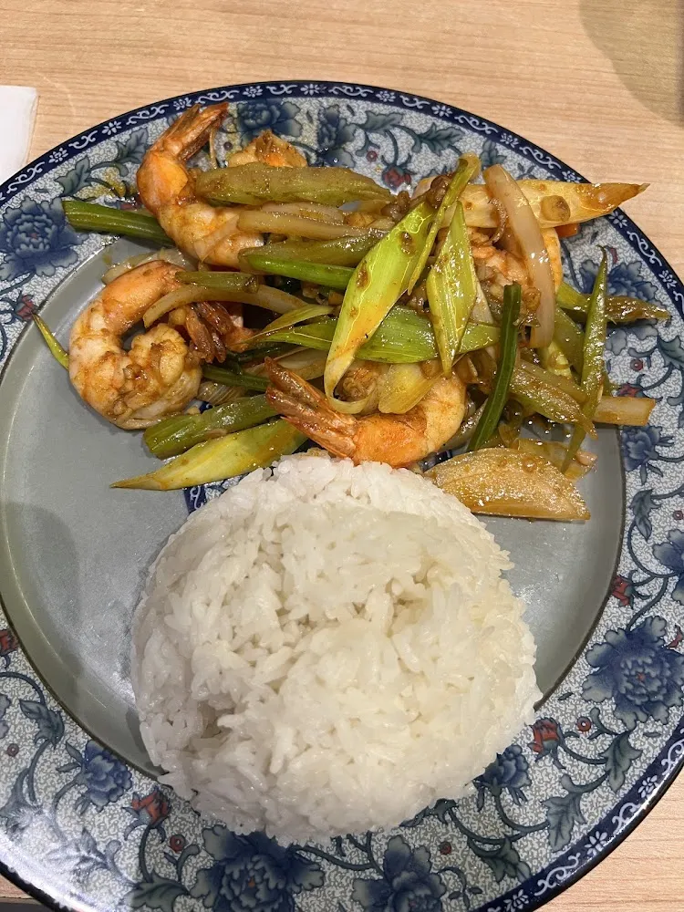 Crevettes Sauce Saté